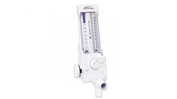 Accutron Ultra PC% analog nitrous oxide flowmeter