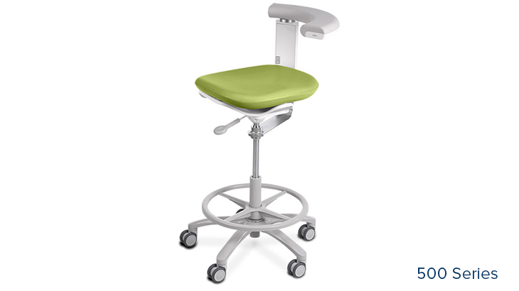 A-dec 500 series assistant stools
